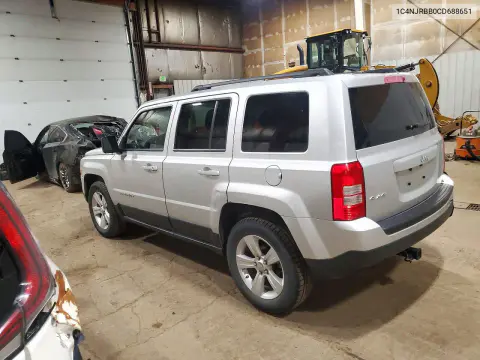 2012 Jeep Patriot Sport VIN 1C4NJRBB0CD688651 фото 2