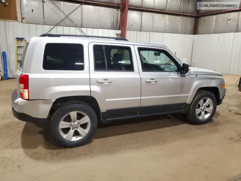 2012 Jeep Patriot Sport VIN 1C4NJRBB0CD688651 фото 3