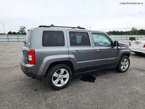 2012 Jeep Patriot Latitude VIN 1C4NJPFAXCD673614 фото 3