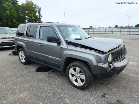 2012 Jeep Patriot Latitude VIN 1C4NJPFAXCD673614 фото 4