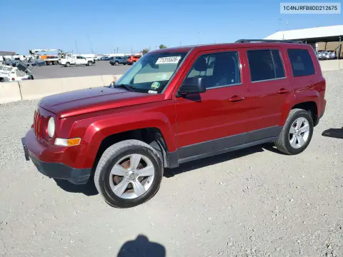 1C4NJRFB8DD212675 — 2013 Jeep Liberty (Patriot), Сторона, фото до ремонта