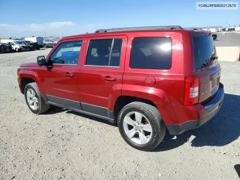 2013 Jeep Patriot Latitude VIN 1C4NJRFB8DD212675 фото 2