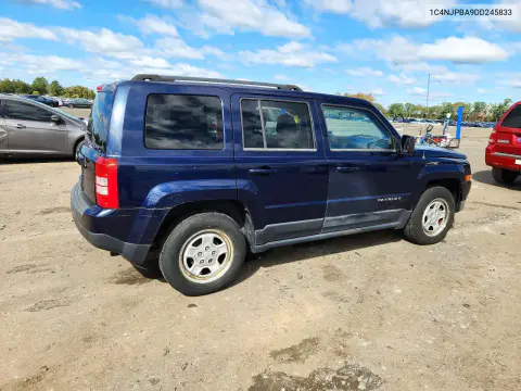 2013 Jeep Patriot Sport VIN 1C4NJPBA9DD245833 фото 3