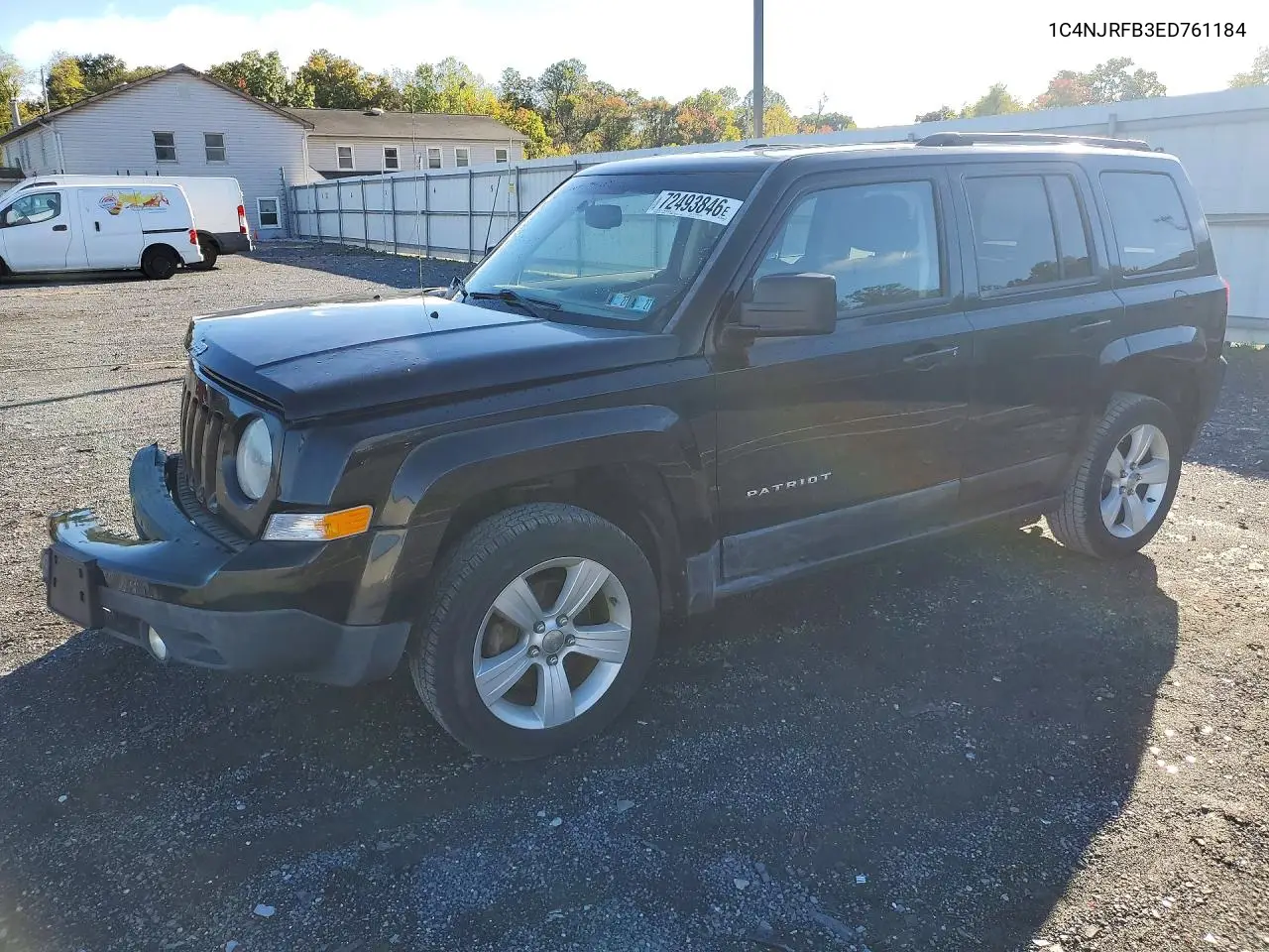 2014 Jeep Patriot Latitude VIN 1C4NJRFB3ED761184 фото 1