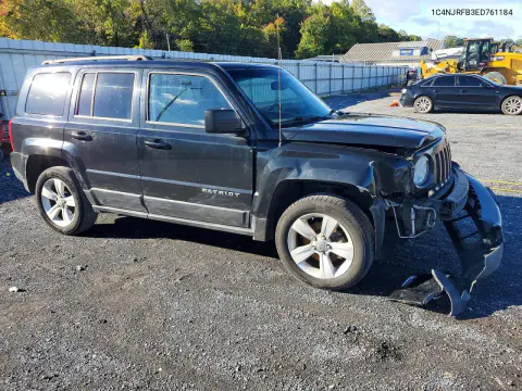 2014 Jeep Patriot Latitude VIN 1C4NJRFB3ED761184 фото 4