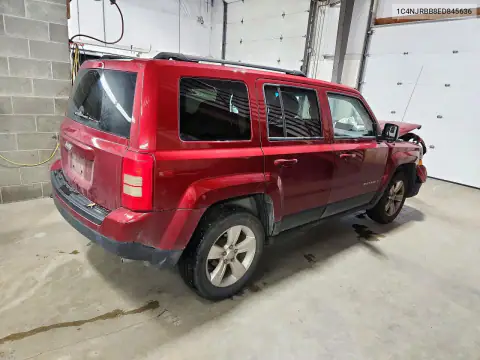 1C4NJRBB8ED845636 — 2014 Jeep Liberty (Patriot), фото 3 с аукциона Copart, Передняя часть