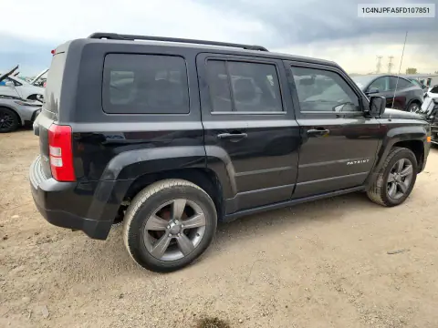 2015 Jeep Patriot Latitude VIN 1C4NJPFA5FD107851 фото 3