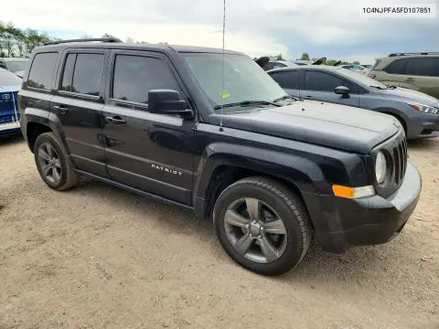 2015 Jeep Patriot Latitude VIN 1C4NJPFA5FD107851 фото 4