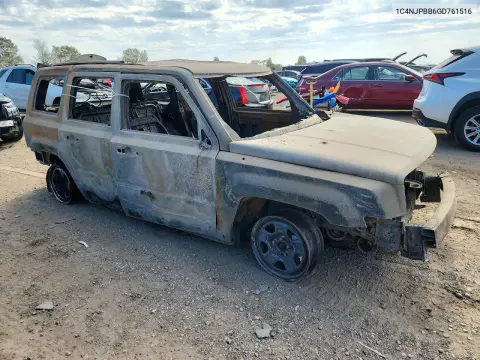 2016 Jeep Patriot Sport VIN 1C4NJPBB6GD761516 фото 4