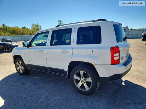 2016 Jeep Patriot Latitude VIN 1C4NJRFB4GD724891 фото 2