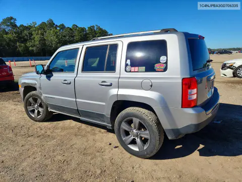 2016 Jeep Patriot Sport VIN 1C4NJPBA3GD706335 фото 2