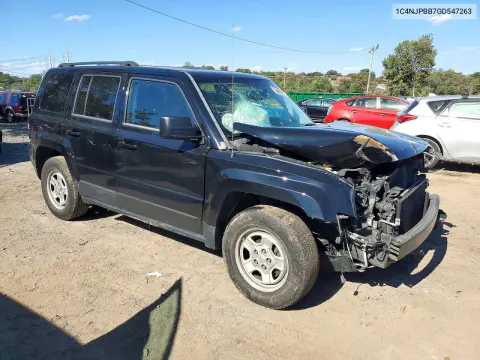 2016 Jeep Patriot Sport VIN 1C4NJPBB7GD547263 фото 4