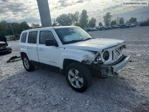 2016 Jeep Patriot Sport VIN 1C4NJRBB4GD674855 фото 4