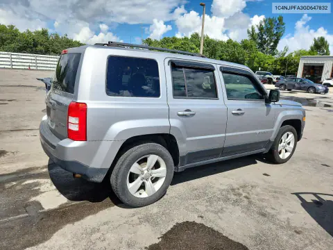 2016 Jeep Patriot Latitude VIN 1C4NJPFA3GD647832 фото 3