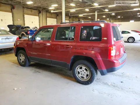 2016 Jeep Patriot Sport VIN 1C4NJRBB9GD639891 фото 2