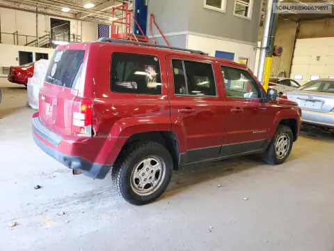 2016 Jeep Patriot Sport VIN 1C4NJRBB9GD639891 фото 3