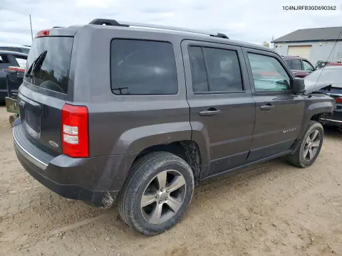 1C4NJRFB3GD690362 — 2016 Jeep Liberty (Patriot), фото 3 с аукциона Copart, Передняя часть