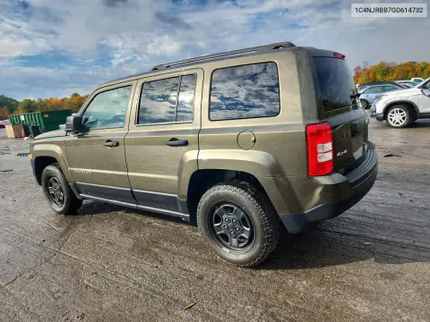 1C4NJRBB7GD614732 — 2016 Jeep Liberty (Patriot), фото 2 с аукциона Copart 22.10.2026, Мелкие вмятины и царапины