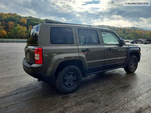 1C4NJRBB7GD614732 — 2016 Jeep Liberty (Patriot), фото 3 с аукциона Copart 22.10.2026, Мелкие вмятины и царапины