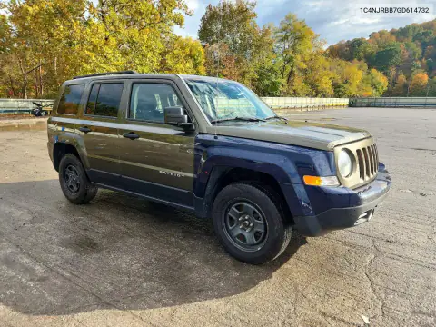 1C4NJRBB7GD614732 — 2016 Jeep Liberty (Patriot), фото 4 с аукциона Copart 22.10.2026, Мелкие вмятины и царапины