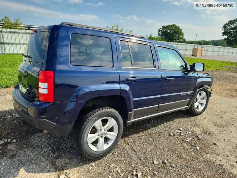 1C4NJRBB6HD163780 — 2017 Jeep Liberty (Patriot), фото 3 с аукциона Copart 20.10.2026, Передняя часть