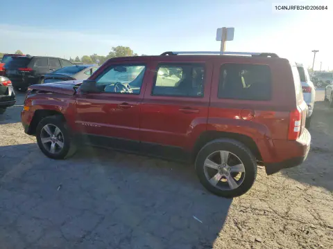 2017 Jeep Patriot Latitude VIN 1C4NJRFB2HD206084 фото 2