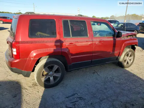 2017 Jeep Patriot Latitude VIN 1C4NJRFB2HD206084 фото 3