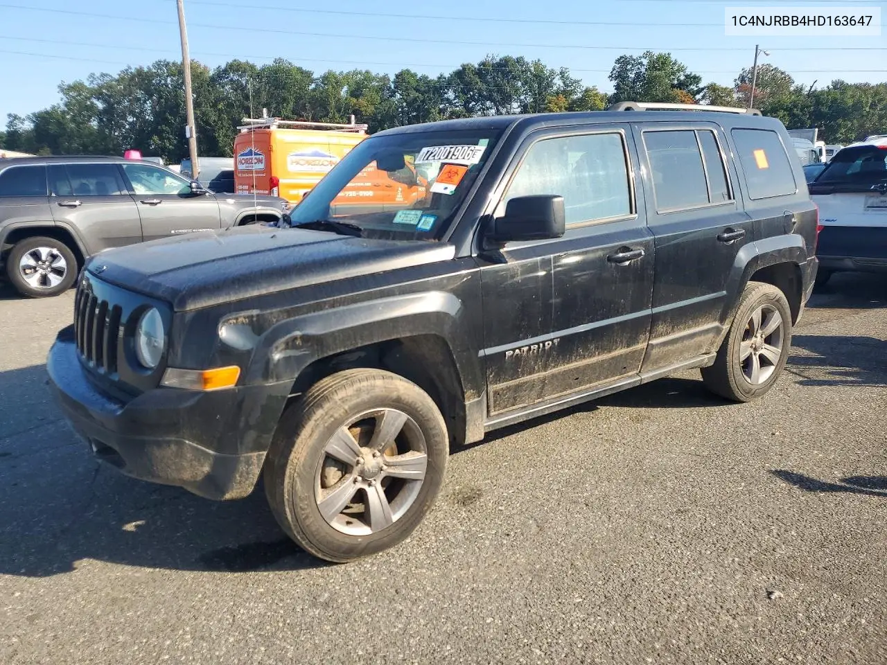2017 Jeep Patriot Sport VIN 1C4NJRBB4HD163647 фото 1