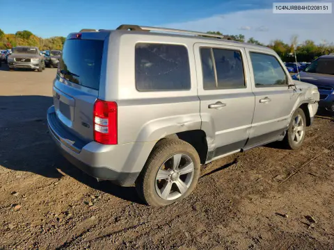 2017 Jeep Patriot Sport VIN 1C4NJRBB4HD208151 фото 3