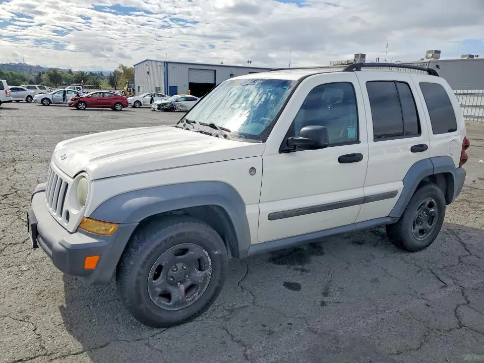 2007 JEEP LIBERTY VIN 1J4GL48K97W574892 фото 1