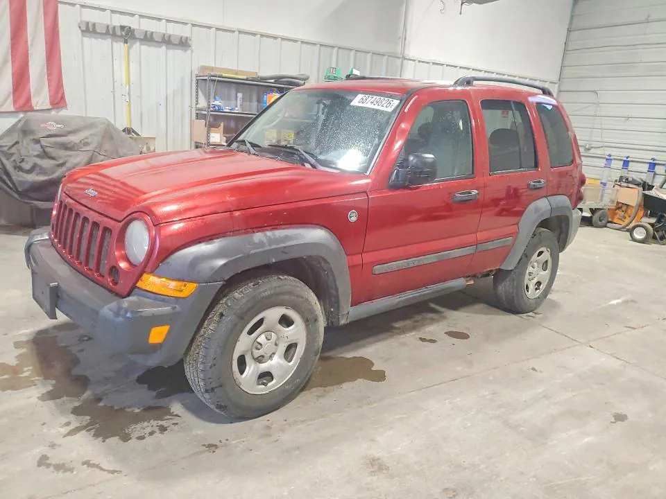 2007 JEEP LIBERTY VIN 1J4GL48K67W647345 фото 1