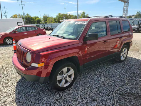 1C4NJRCB4CD655683 — 2012 Jeep Patriot, Задняя часть (Rear End), фото до ремонта