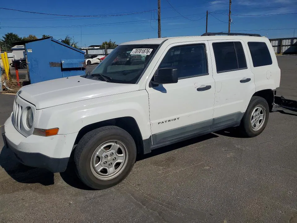2016 Jeep Patriot VIN 1C4NJPBB9GD548527 фото 1