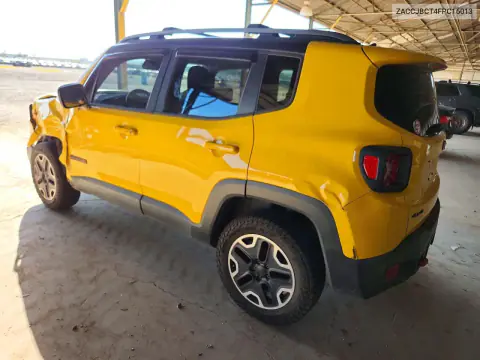 2015 Jeep Renegade Trailhawk VIN ZACCJBCT4FPC16013 фото 2