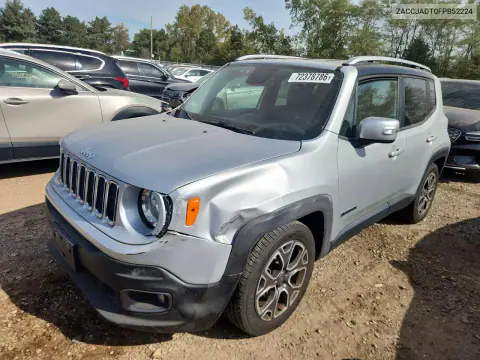2015 Jeep Renegade Limited VIN ZACCJADT0FPB52224 фото 1
