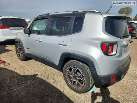 2015 Jeep Renegade Limited VIN ZACCJADT0FPB52224 фото 2