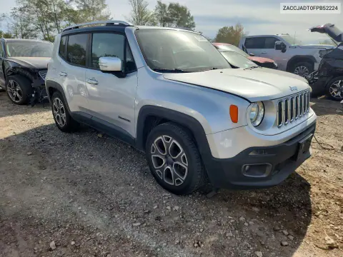 2015 Jeep Renegade Limited VIN ZACCJADT0FPB52224 фото 4