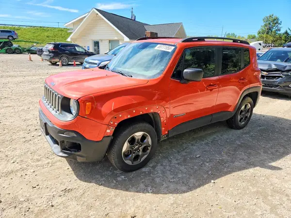 ZACCJBAT2GPD60289 — 2016 Jeep Renegade, Передняя часть (Front End), фото до ремонта