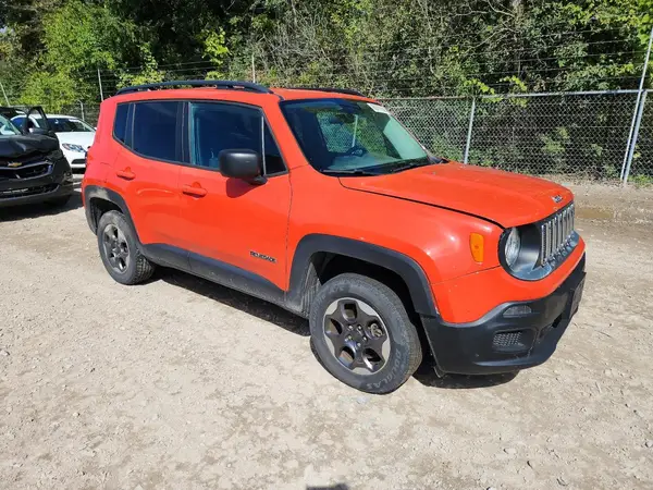 ZACCJBAT2GPD60289 — 2016 Jeep Renegade, фото 4 с аукциона Copart 07.10.2026, Передняя часть