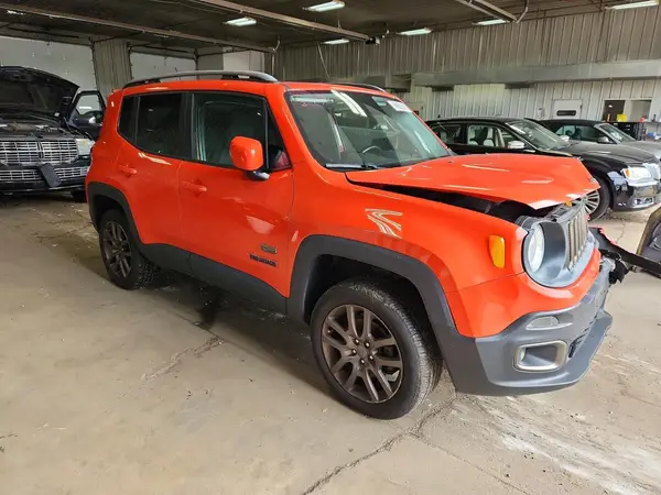 2016 JEEP RENEGADE VIN ZACCJBBT5GPC96070 фото 4