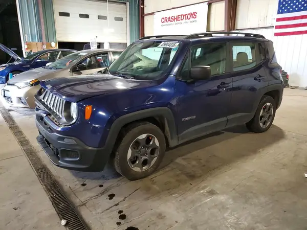 ZACCJAATXGPD14753 — 2016 Jeep Renegade, Передняя часть (Front End), фото до ремонта