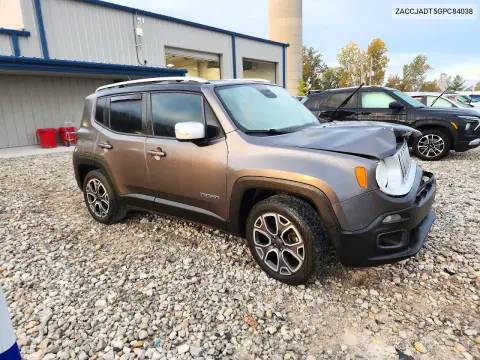 2016 Jeep Renegade Limited VIN ZACCJADT5GPC84038 фото 4
