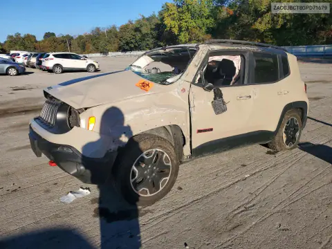 2016 Jeep Renegade Trailhawk VIN ZACCJBCT8GPD71679 фото 1