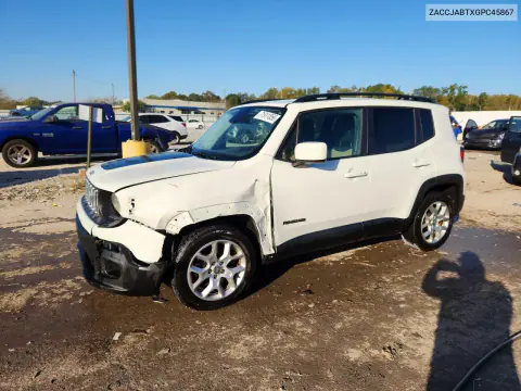 ZACCJABTXGPC45867 — 2016 Jeep Renegade, Передняя часть, фото до ремонта