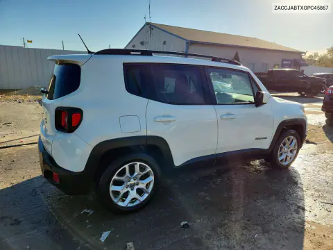 2016 Jeep Renegade Latitude VIN ZACCJABTXGPC45867 фото 3