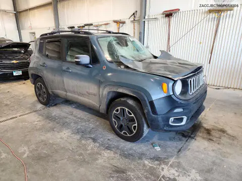 2016 Jeep Renegade Trailhawk VIN ZACCJBCT6GPC58006 фото 4
