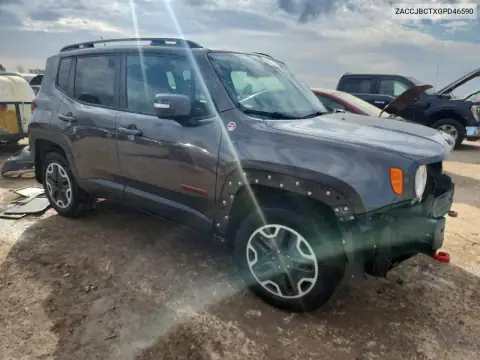 ZACCJBCTXGPD46590 — 2016 Jeep Renegade, фото 4 с аукциона Copart, Передняя часть