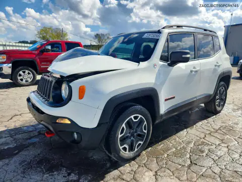 ZACCJBCT5GPC59745 — 2016 Jeep Renegade, Передняя часть, фото до ремонта
