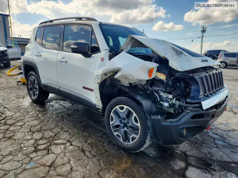ZACCJBCT5GPC59745 — 2016 Jeep Renegade, фото 4 с аукциона Copart, Передняя часть