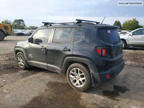 ZACCJABT5GPD28428 — 2016 Jeep Renegade, фото 2 с аукциона Copart, Передняя часть